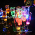 Costom führte 150ml Flüssigkeit aktiv dekorative LED Sektglas Glühen Glasschale für club
